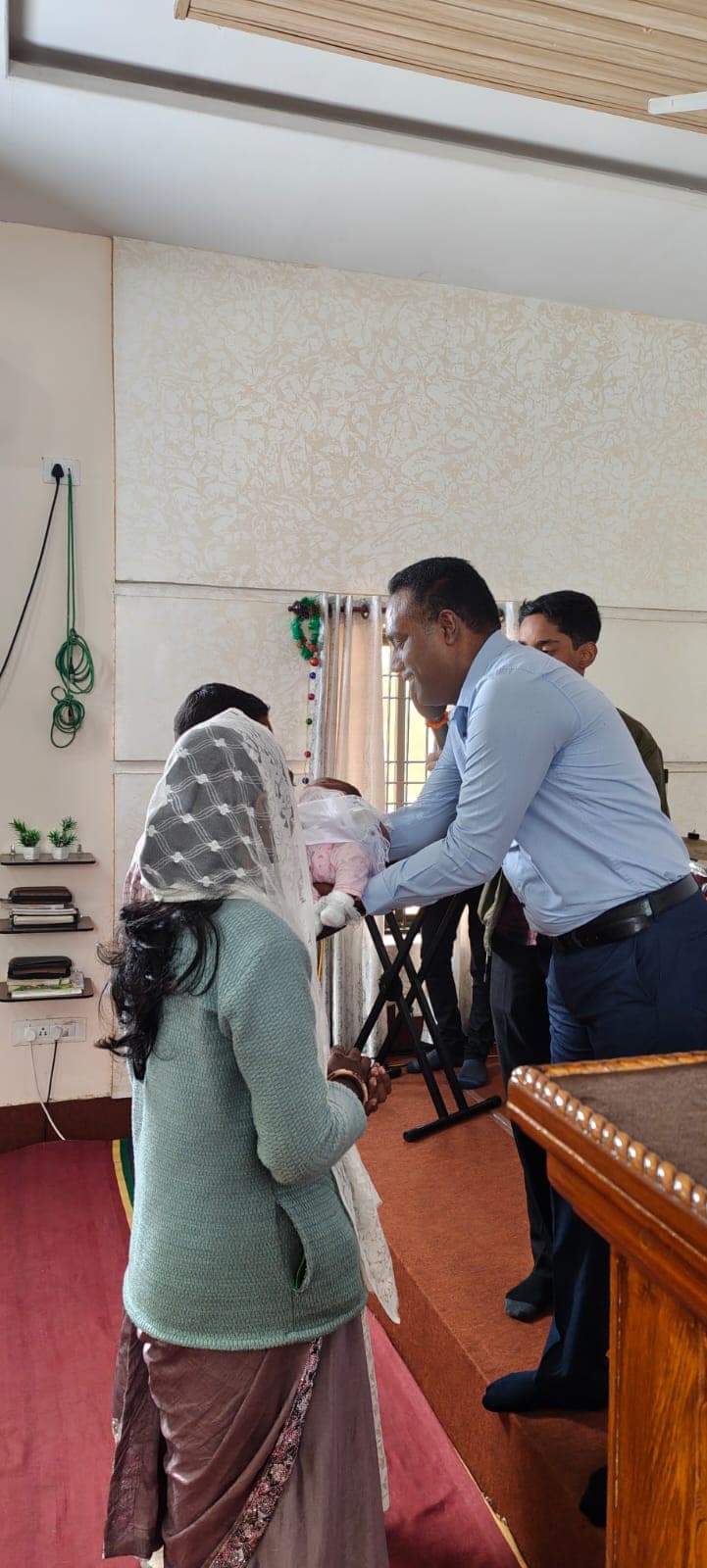 Dedication blessing ceremony